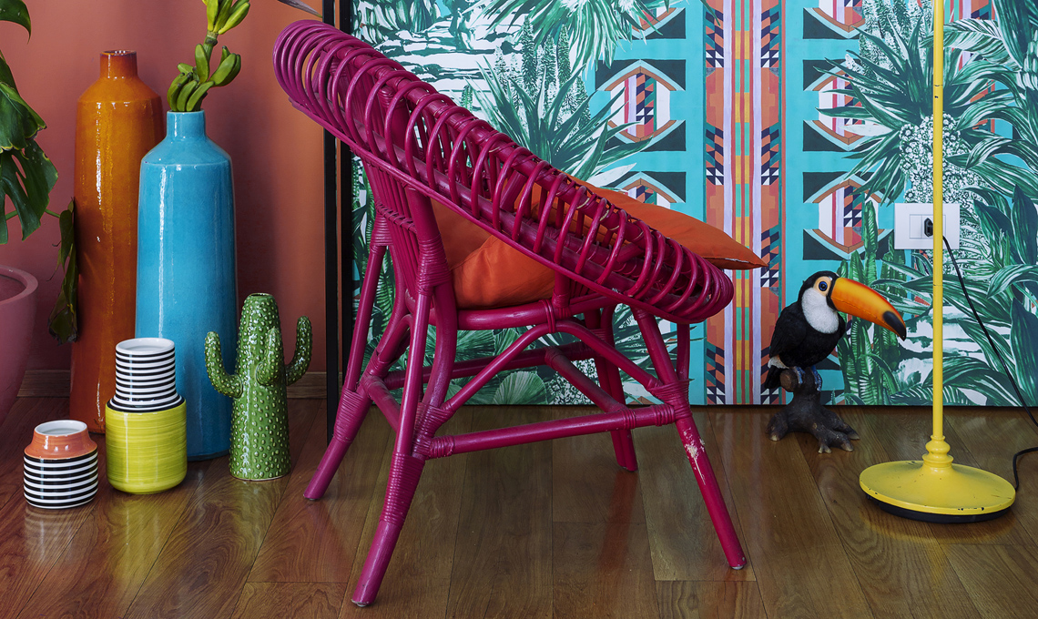 sedia rattan