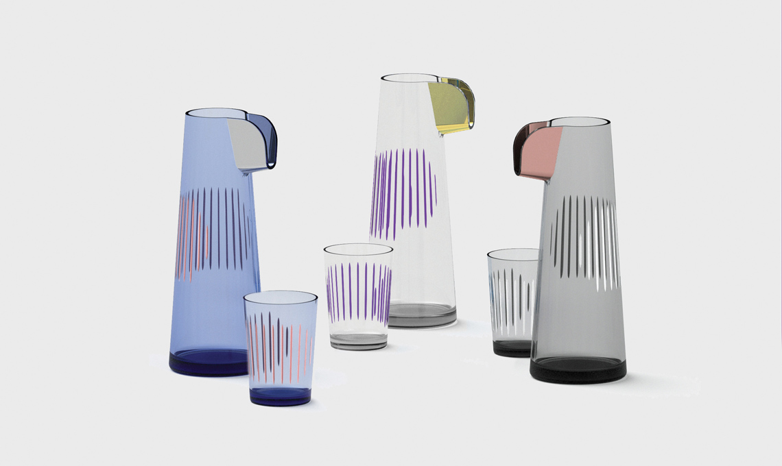 caraffa bicchiere