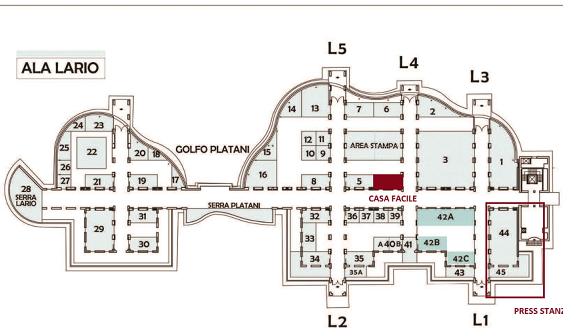mappa stand casafacile