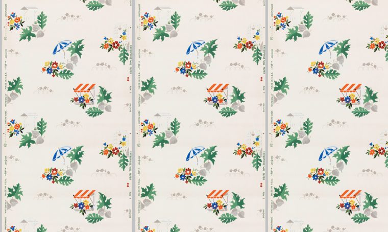 A caccia di carte da parati vintage