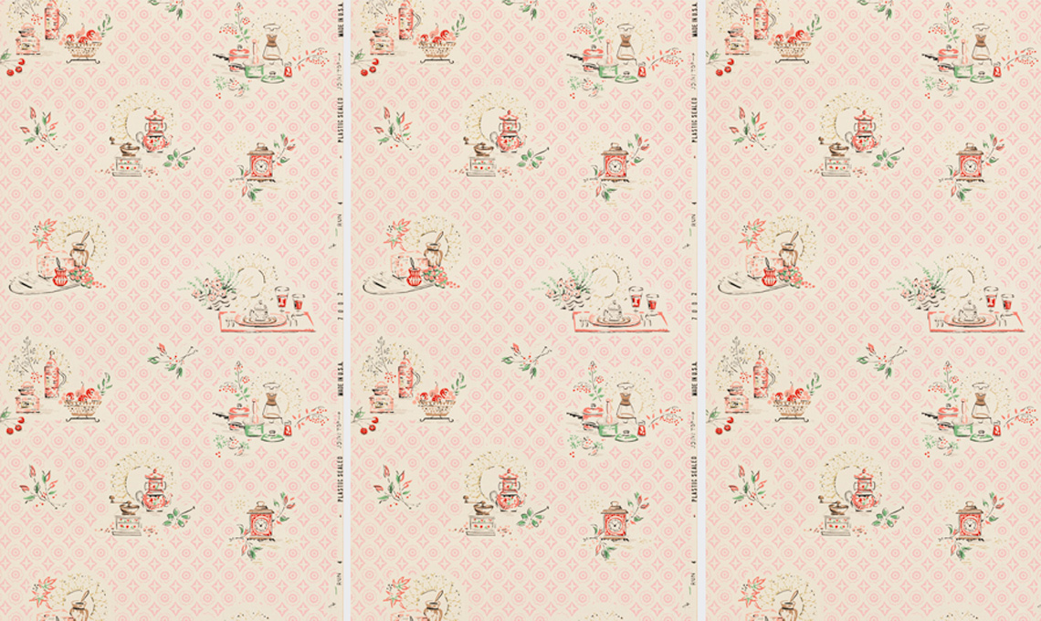 carta da parati vintage