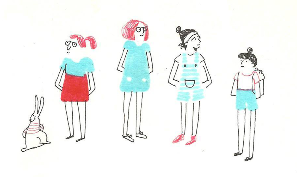 Illustrazione collettivo Blanca