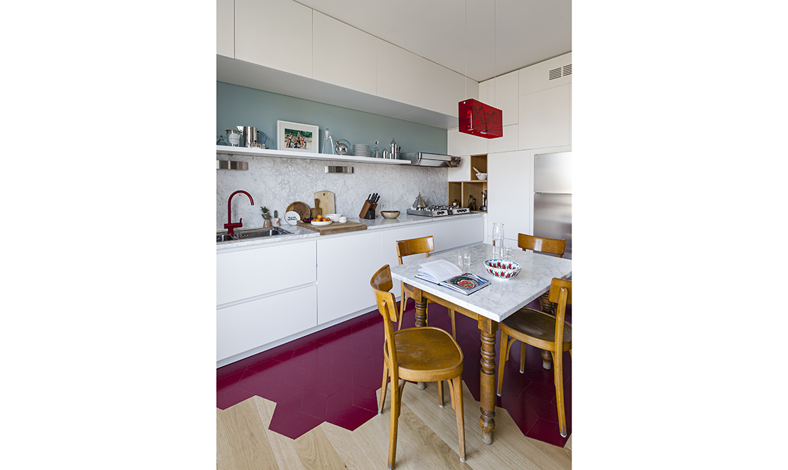 cucina senza pensili