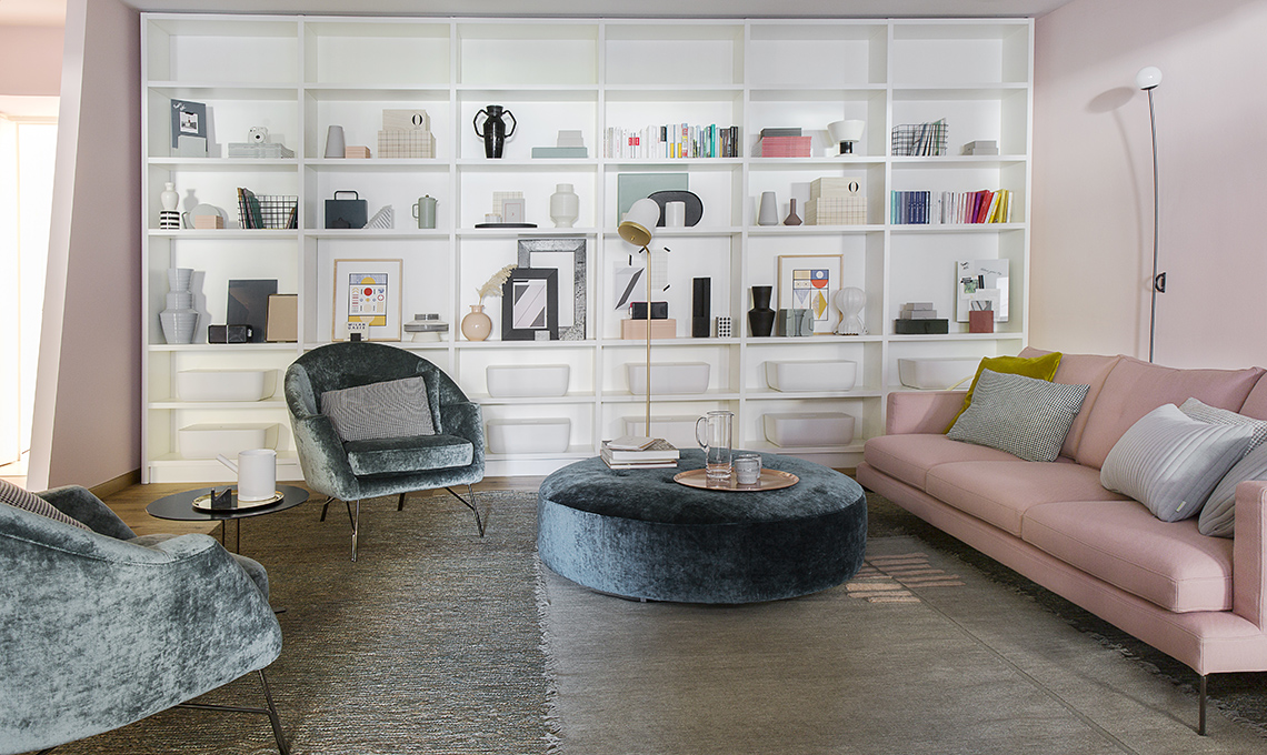 libreria a tutta parete