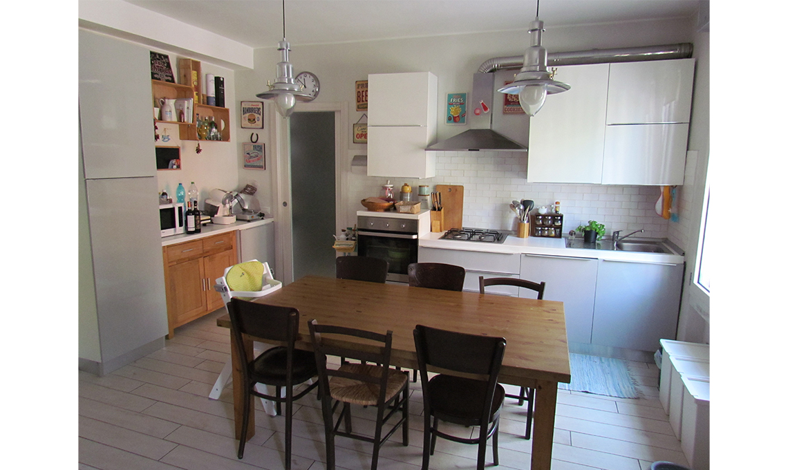 CasaFacile bilocale parete attrezzata in cartongesso