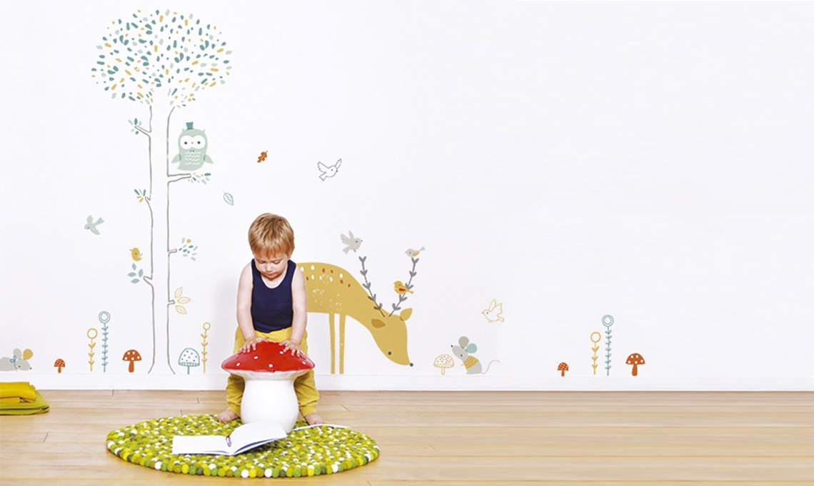 Stickers woodland lilipinso