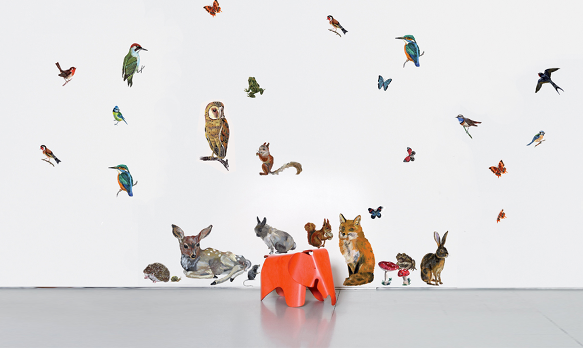 Stickers con animali Domestic