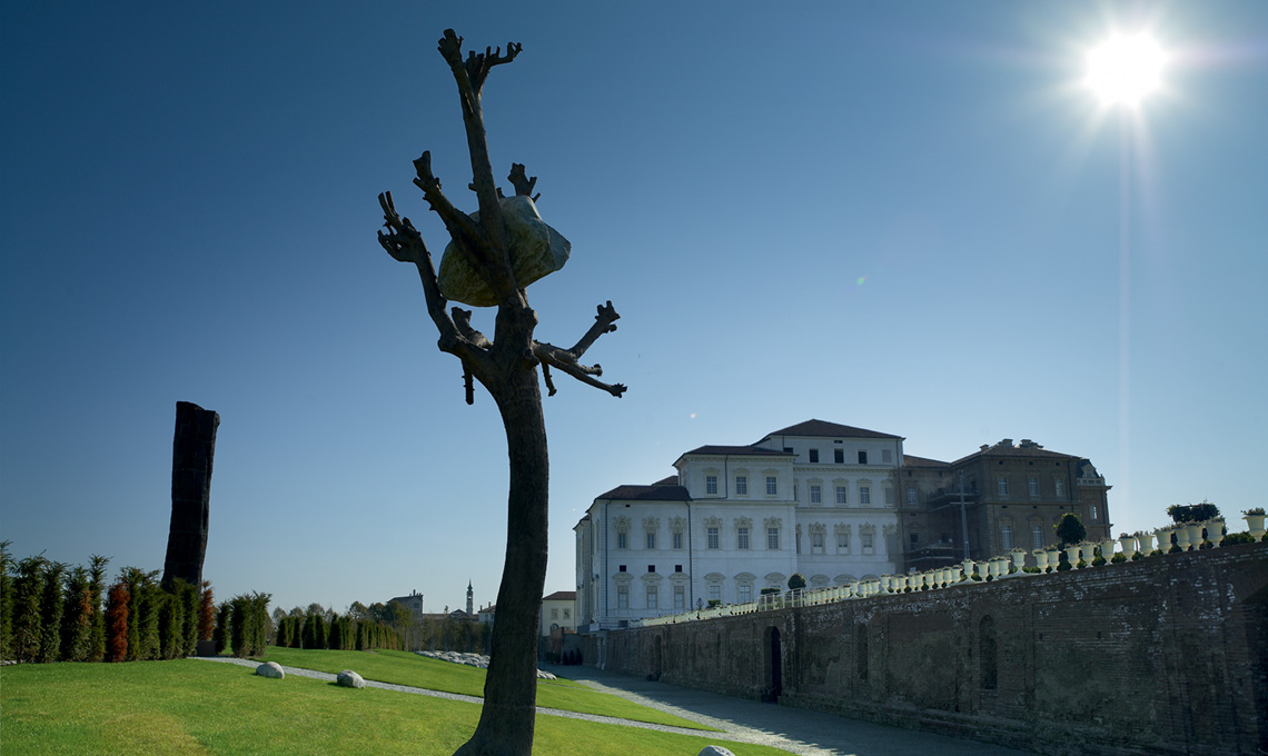 Venaria Reale, un'opera di Giuseppe Penone [foto Consorzio La Venaria Reale]