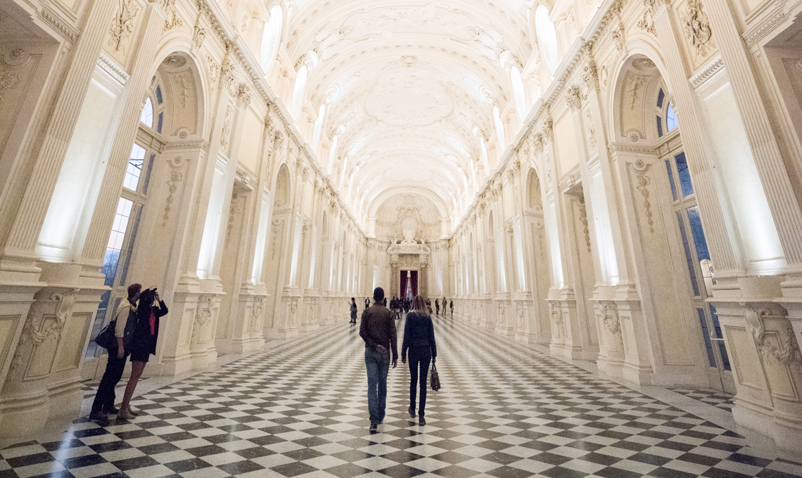 Venaria Reale, la Galleria Grande [foto Consorzio La Venaria Reale]