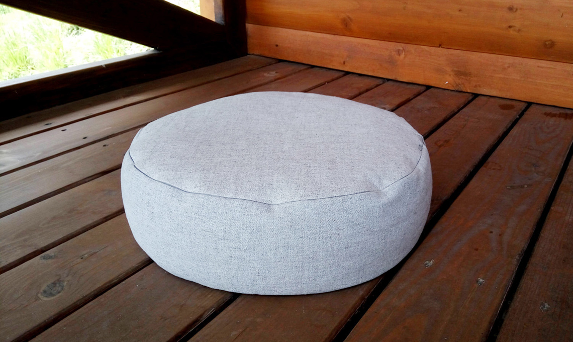 cuscino da yoga
