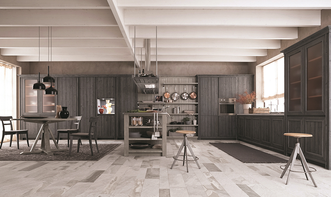 cucina in legno Scandola