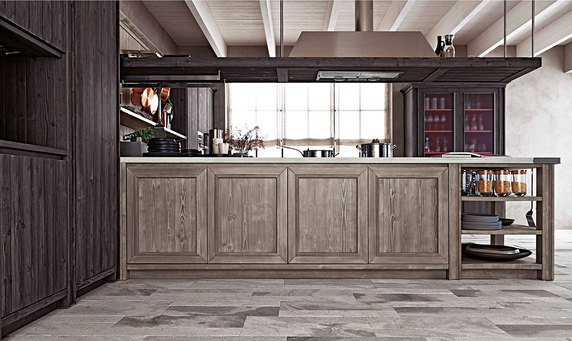 cucina in legno Scandola