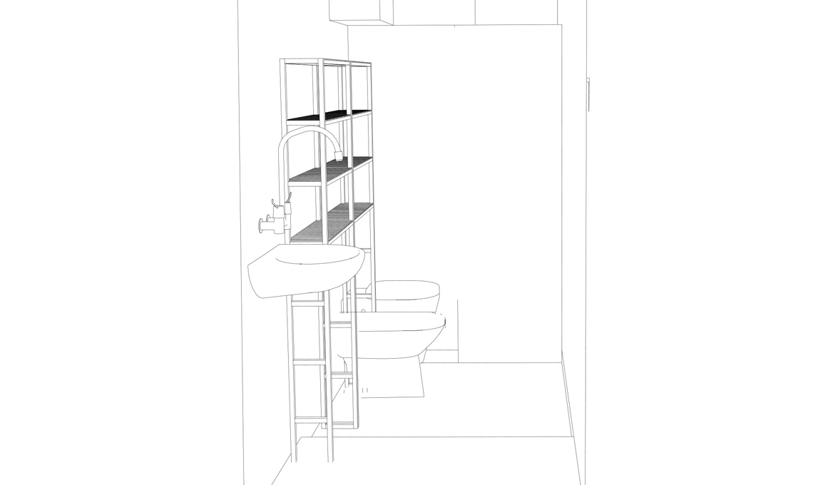 mobile ikea modificato