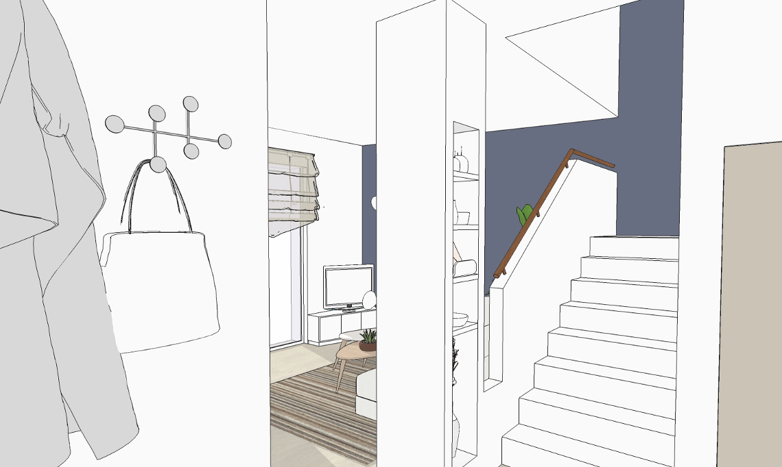 progetto villa su 3 piani
