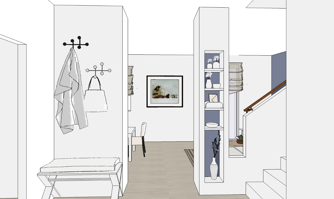 progetto villa su 3 piani