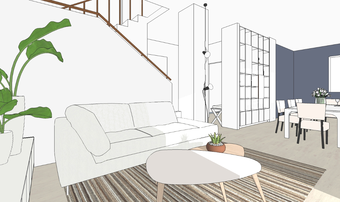 progetto villa su 3 piani