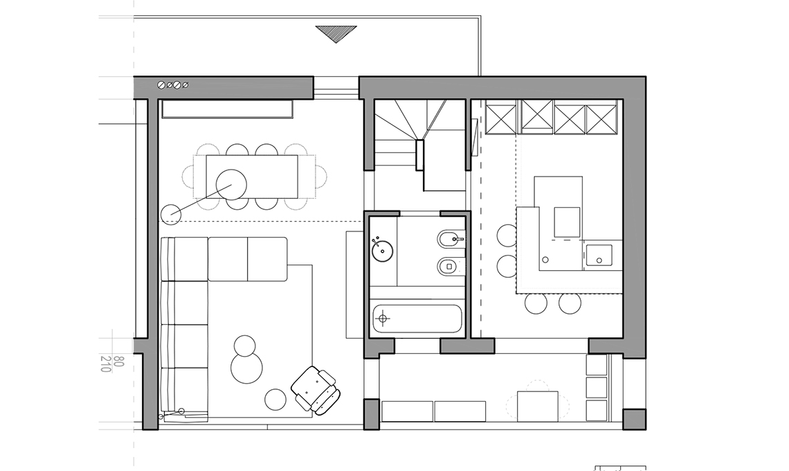 loft al maschile sul navigli