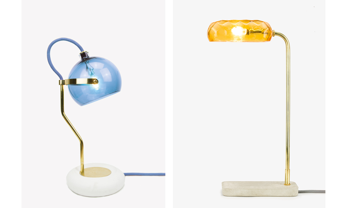 lampada design in vetro