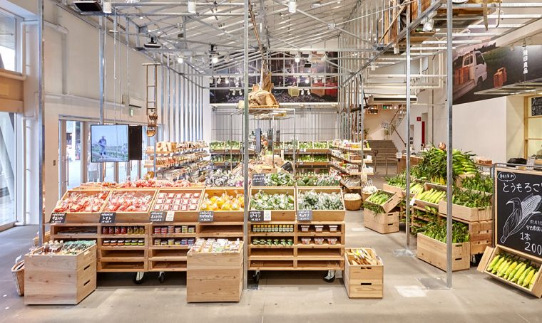 A Tokyo Muji apre uno spazio dedicato al cibo fresco e naturale