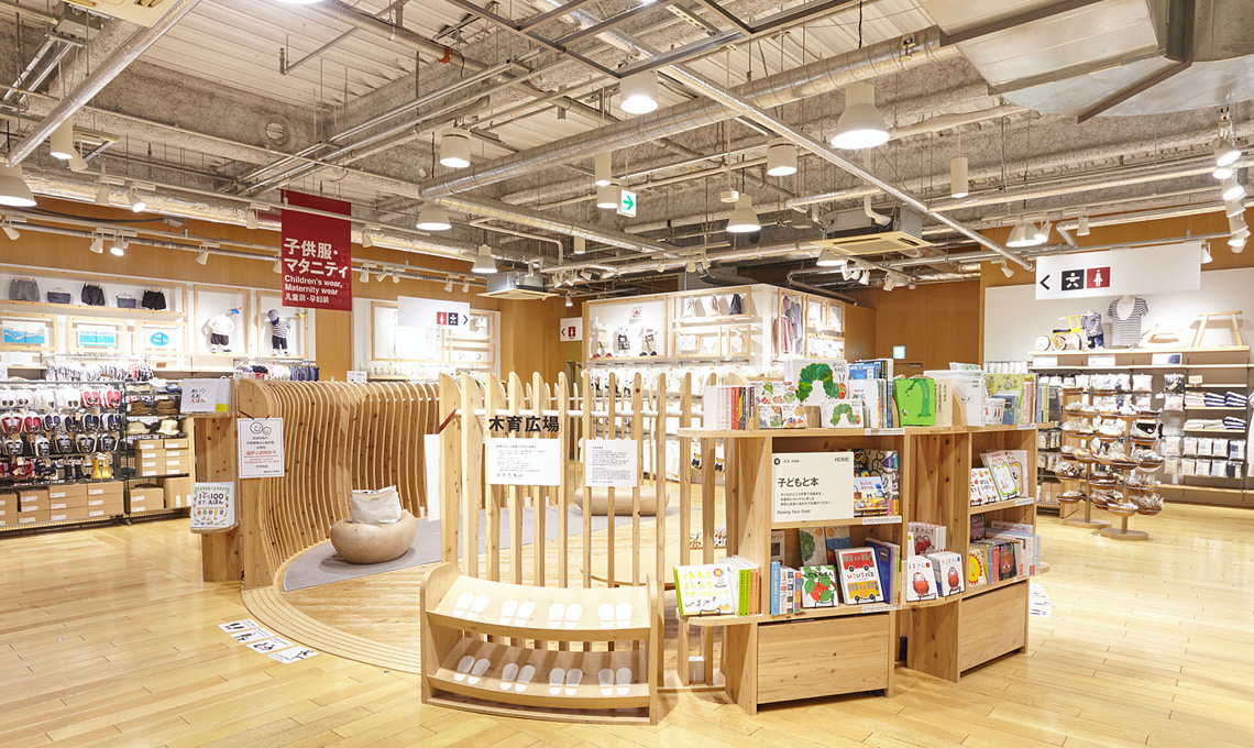 Il nuovo negozio Muji di Tokyo Yurakucho