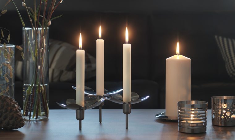 11 candelabri: le idee regalo che creano atmosfera