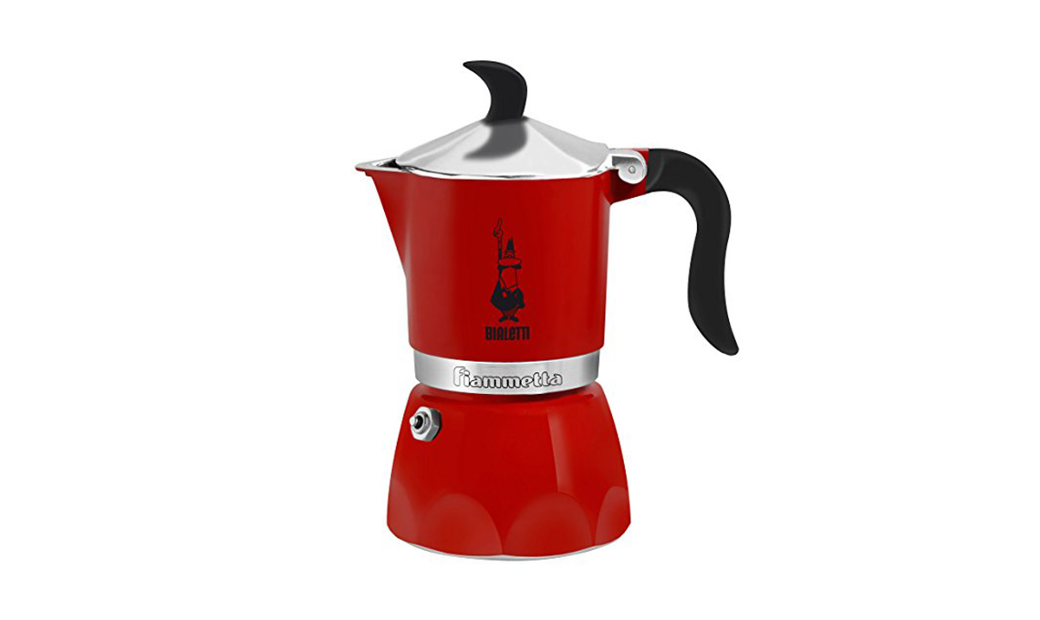 moka caffettiera rossa