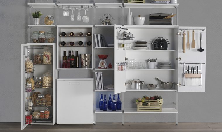 10 idee salvaspazio in cucina