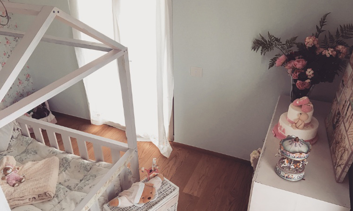 cameretta shabby chic