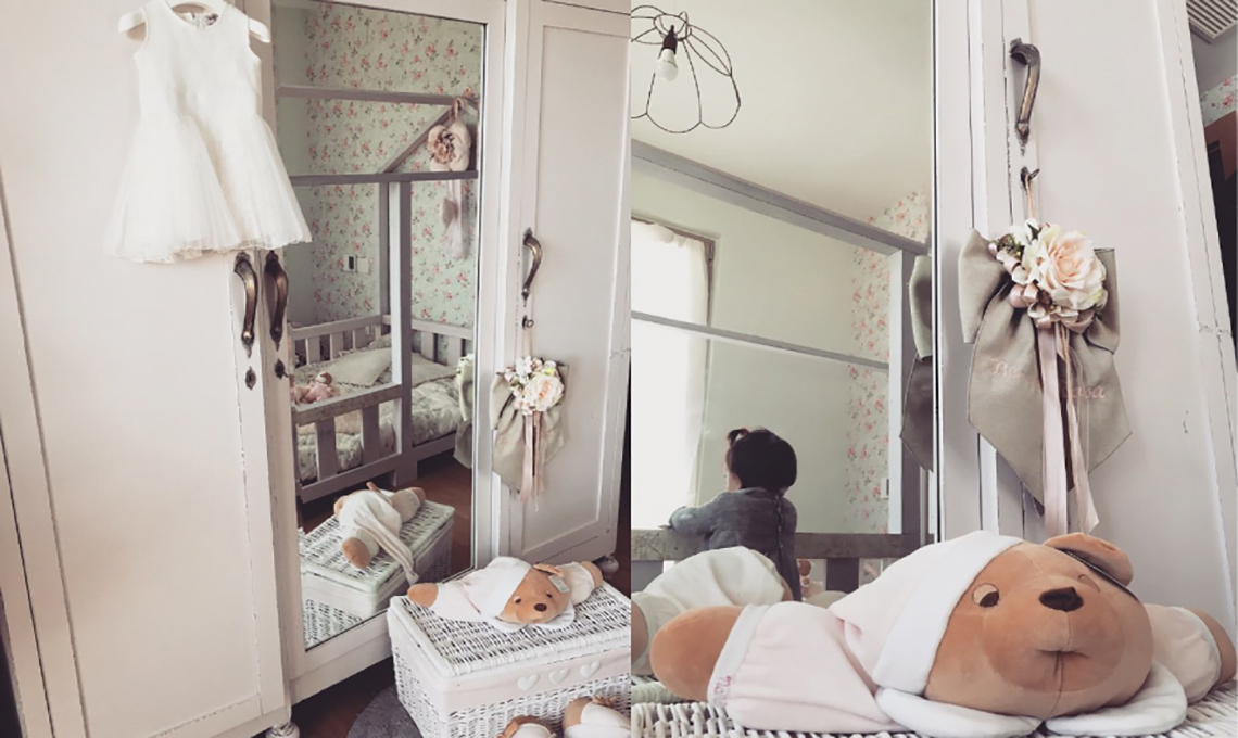 cameretta shabby chic