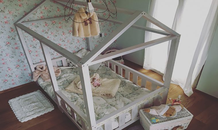 Una cameretta in stile shabby