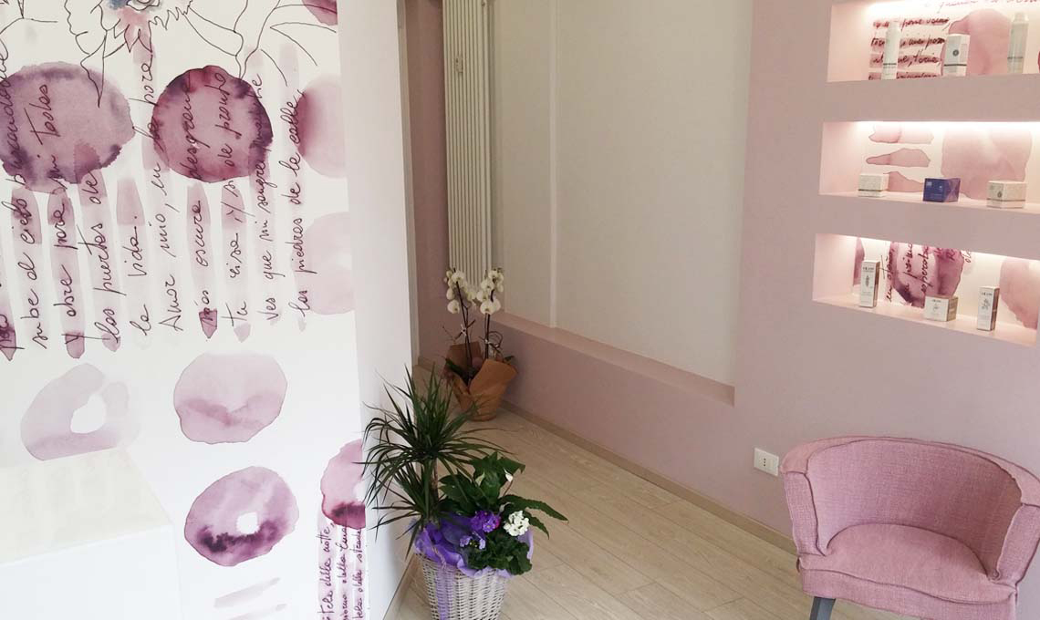 nuovo look con tappezzeria e cartongesso