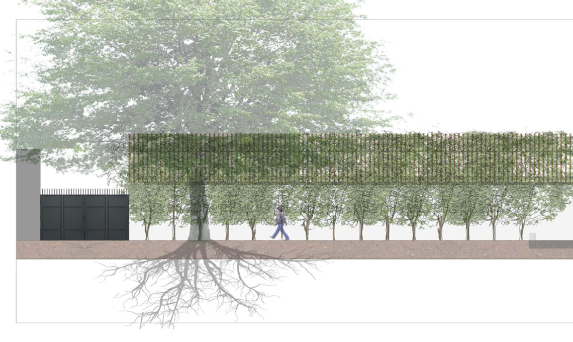 giardino largo Franco Parenti a Milano