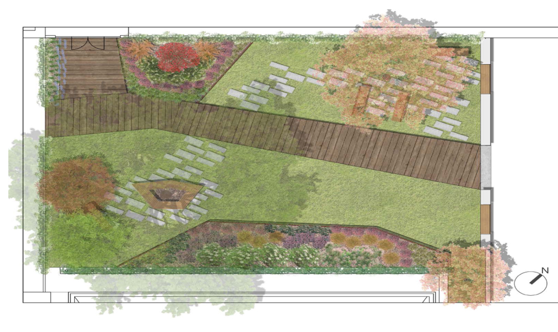 giardino largo Franco Parenti a Milano