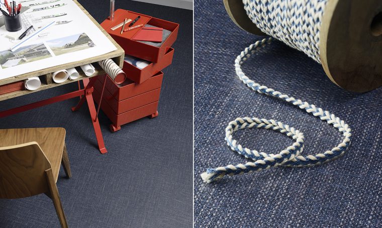 Il pavimento in pvc… effetto jeans!