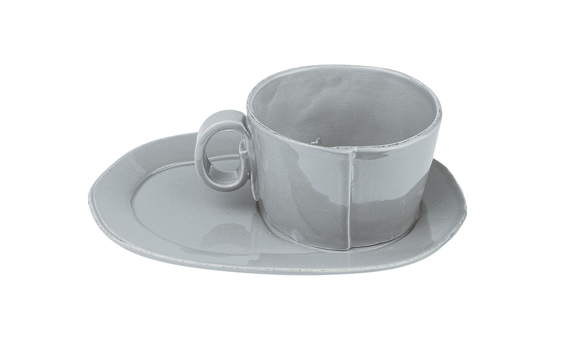 tazza con piattino