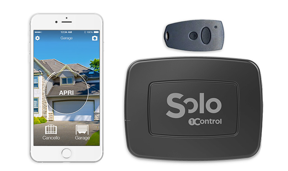 aprire cancello da smartphone