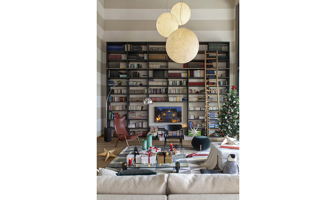 libreria a tutta parete
