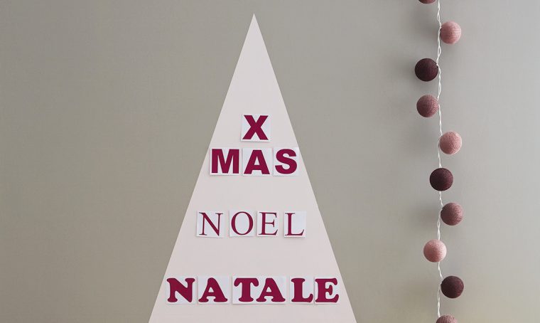 3 idee last minute per creare un albero di Natale fai da te