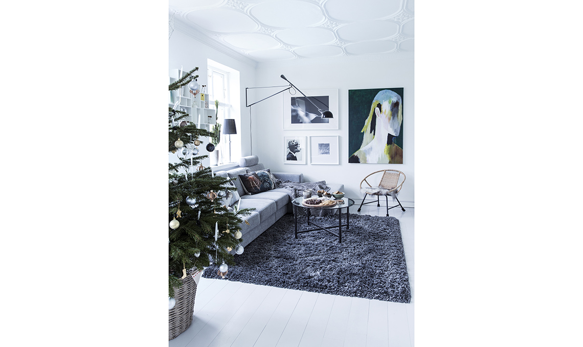 pavimento bianco stile nordico