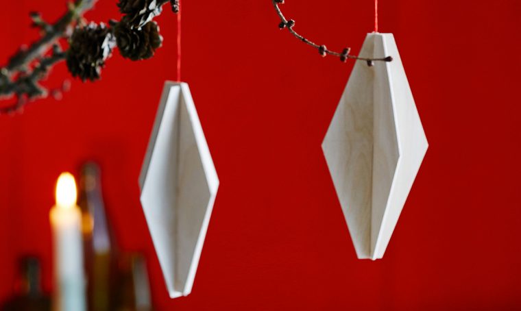 Decorazioni di Natale fai-da-te in legno