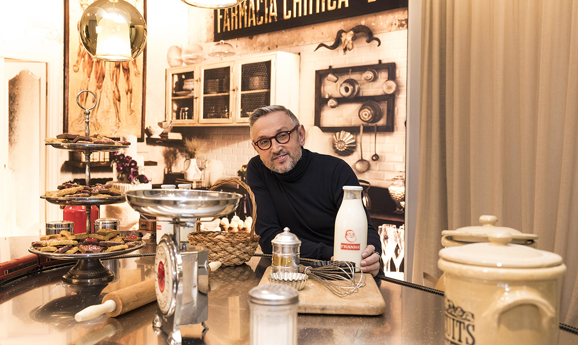 il negozio Franke diventa fabbrica di biscotti
