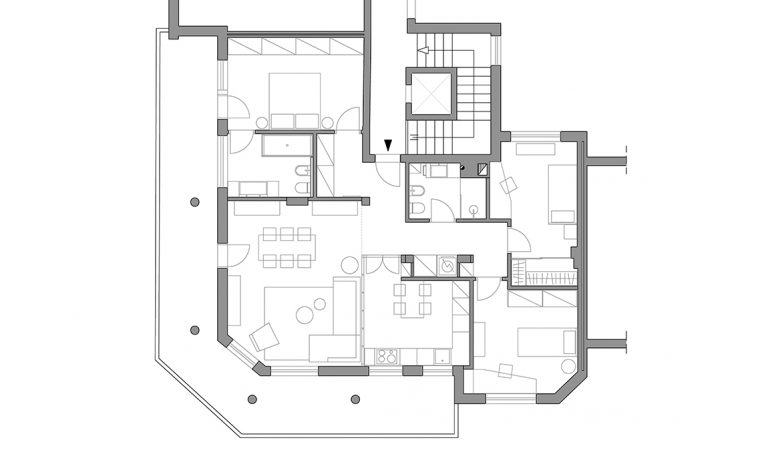 Ristrutturare: una casa di 4 locali in stile nordico