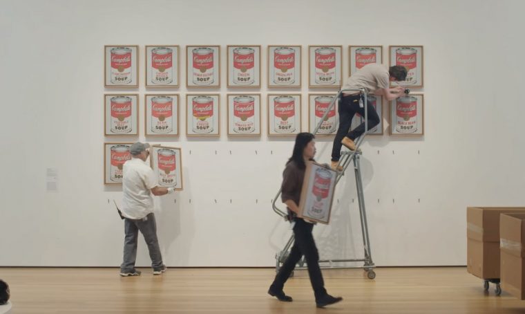 Un fermo immagine da uno dei documentari del MoMA di New York.