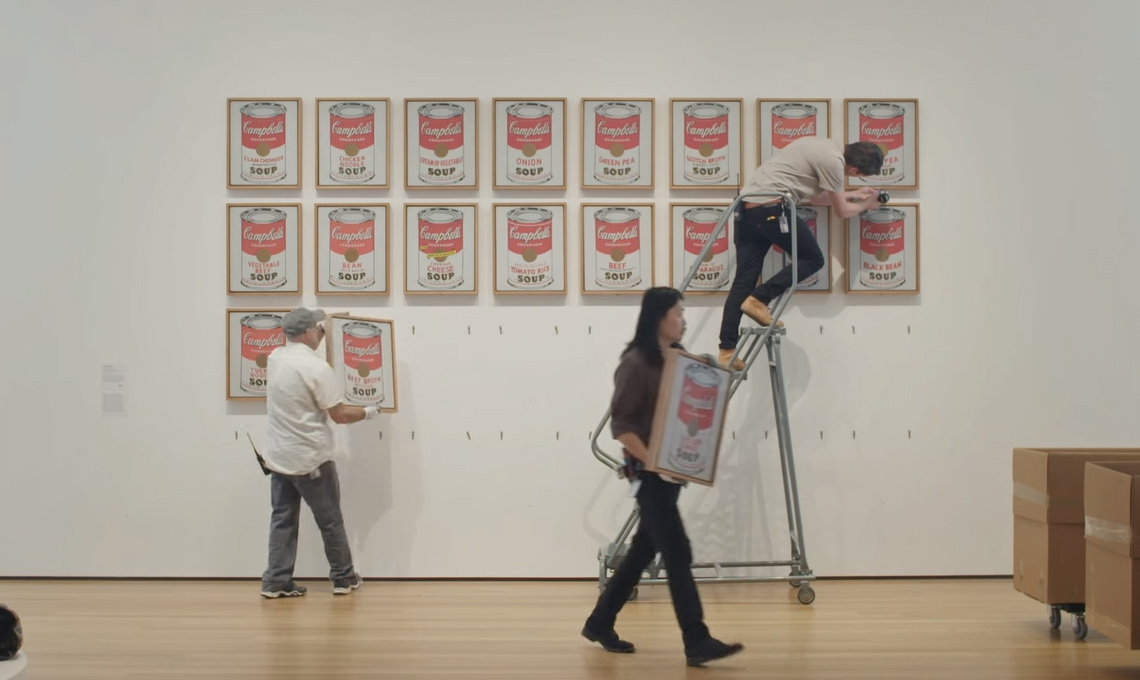 Un fermo immagine da uno dei documentari del MoMA di New York.
