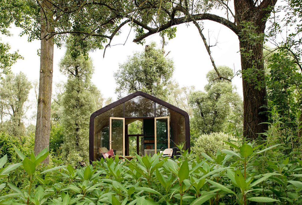 Una casa prefabbricata bella ed eco-compatibile