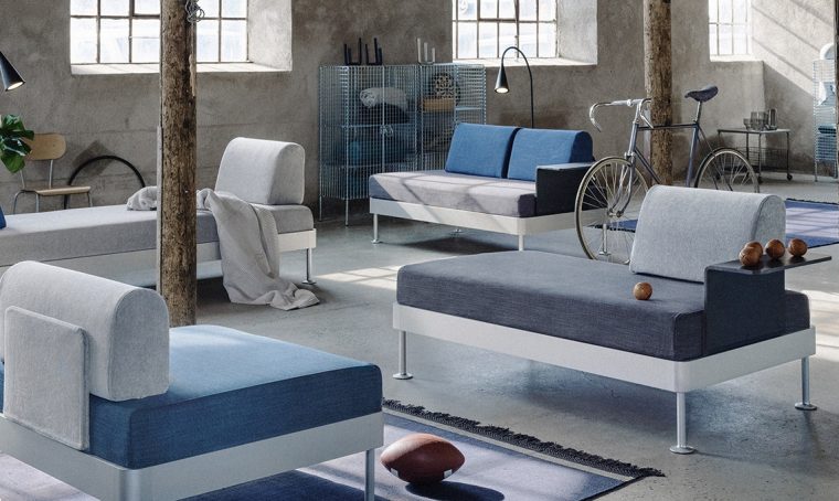 Divano Delaktig: la collezione Ikea in collaborazione con Tom Dixon arriva nei negozi