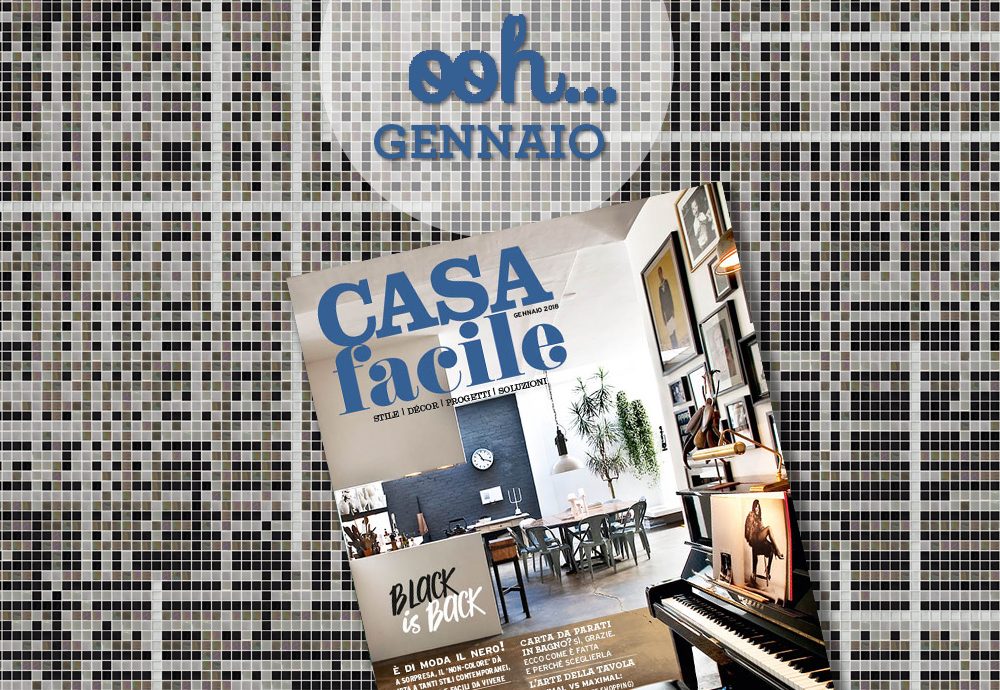 CasaFacile: il numero di gennaio 2018