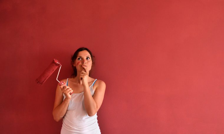 Pareti rosse in casa, in quale stanza?