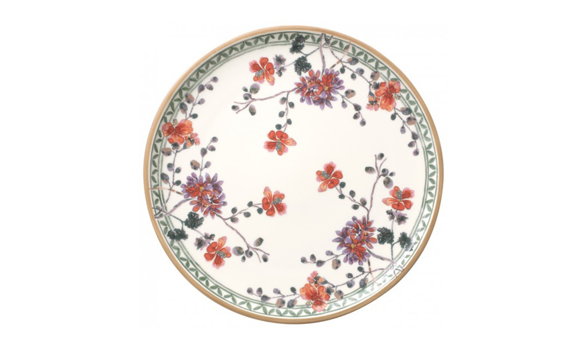 piatto con i fiori