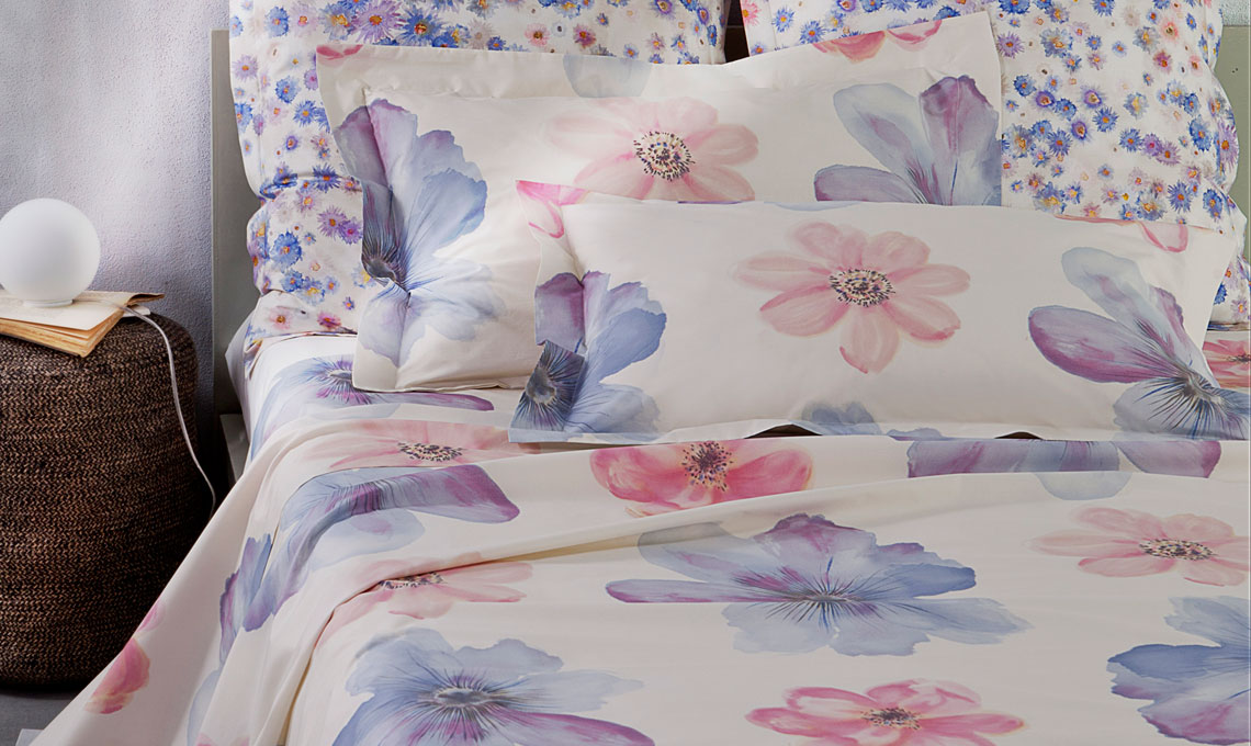 CASAfacile MirabelloCarrara lenzuolo Beauty Ultraviolet